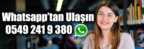 Abdullah Gül Üniversitesi'ne WhatsApp ile ulaşın