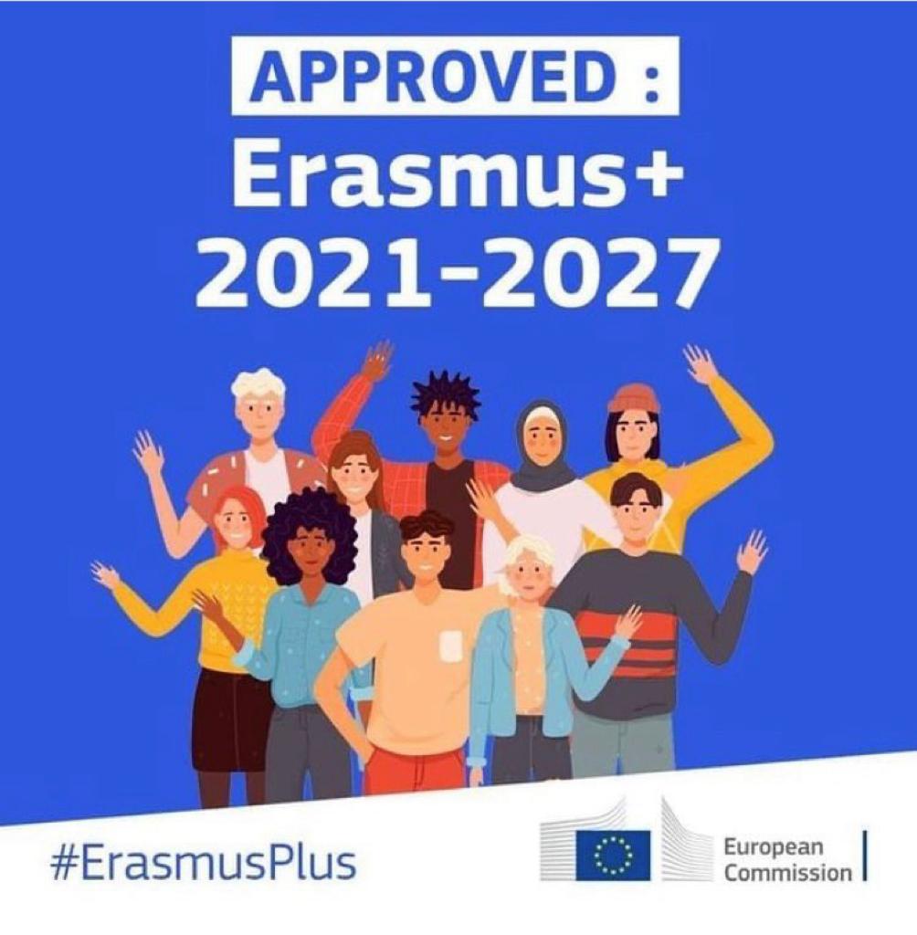 The 2021-2027 Erasmus+ Program Budget Agreement has been approved