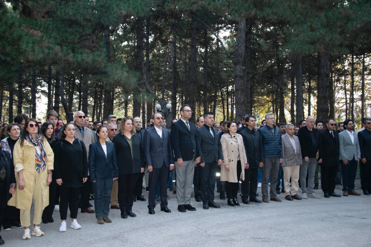 Ulu Önder Atatürk AGÜ’de de Törenle Anıldı