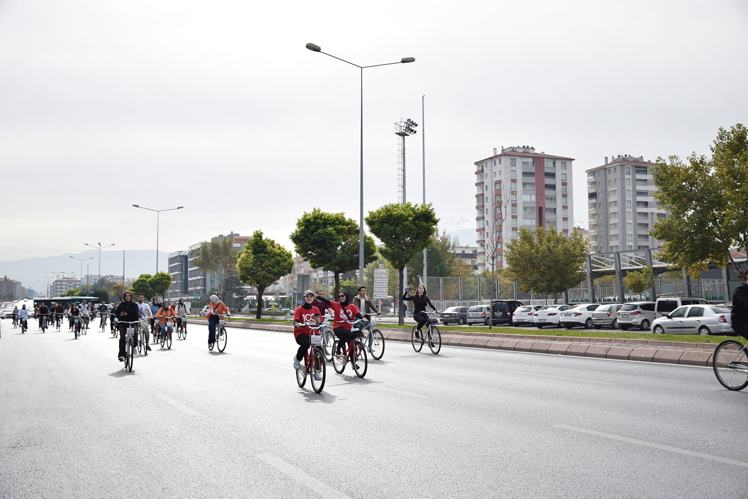 AGÜ’de Bisiklet Kullanımı Farkındalığı İçin Bisiklet Turu Yapıldı