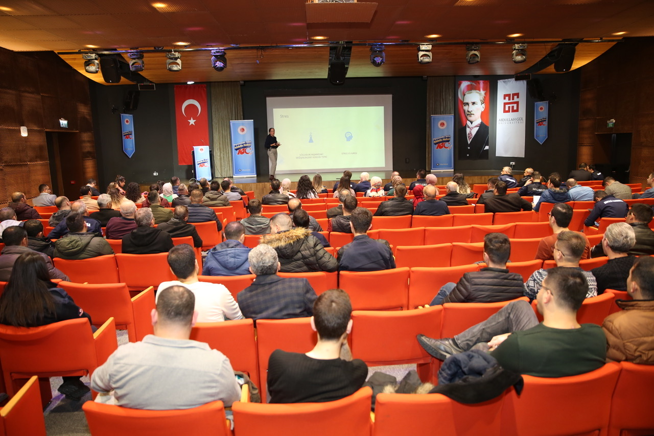 AGÜ’den Kayseri Ceza İnfaz Kurumu Çalışanlarına Stres Yönetimi Semineri