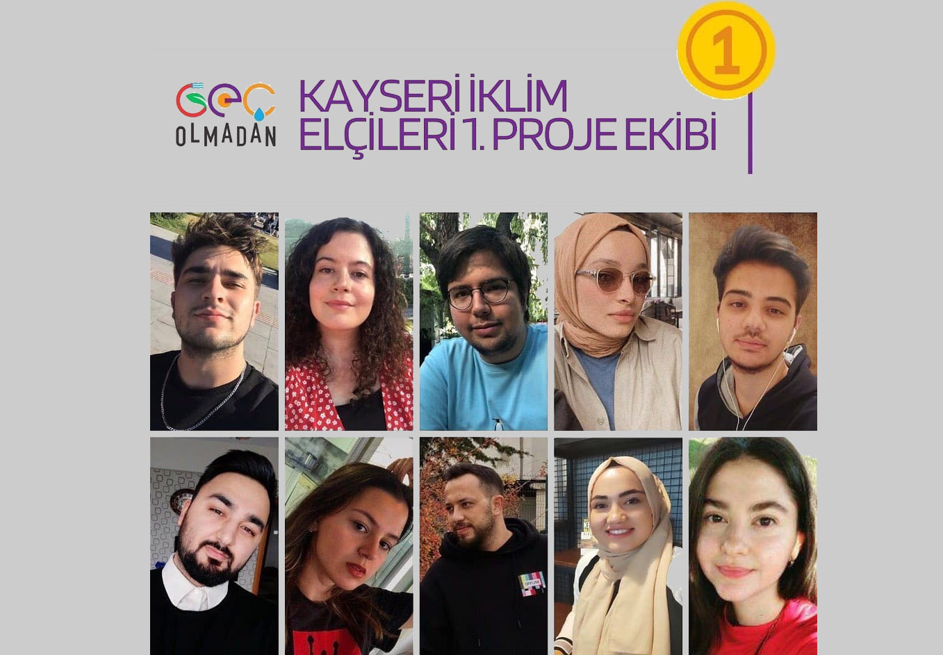 AGÜ’lü Öğrenciler İklim Elçileri Yarışmasında 3 Derece Kazandı