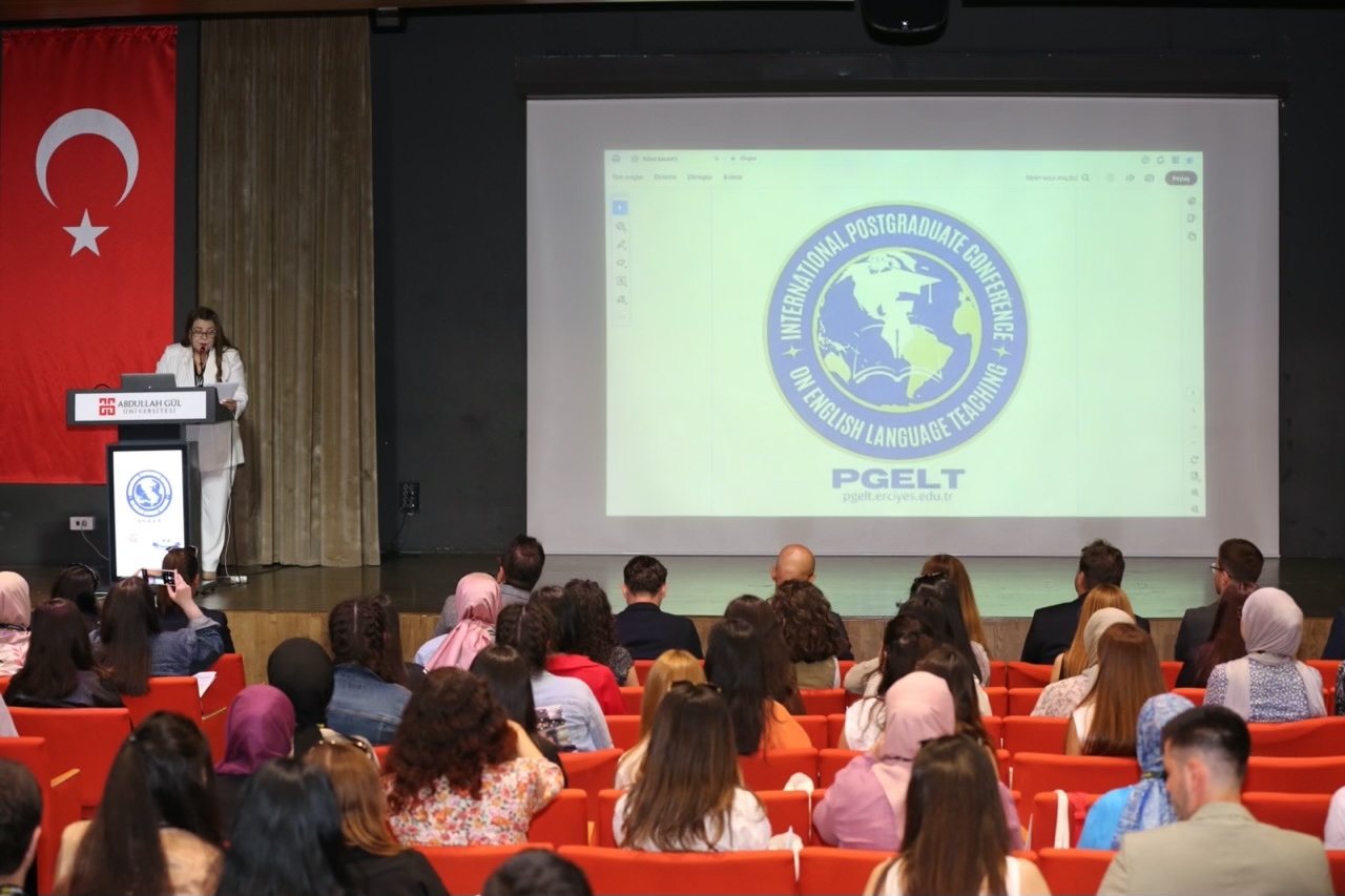 AGÜ’de 2.⁠ ⁠Postgraduate English Language Teaching (PGELT) Konferansı