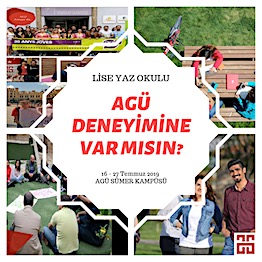 AGÜ'den Lise Yaz Okulu...
